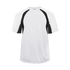 Badger Sport Hook Tee, Sizes 2XL-4XL (414400-029008), Color 'White/Black'